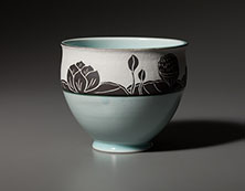 Lotus Bowl By Deborah Harris