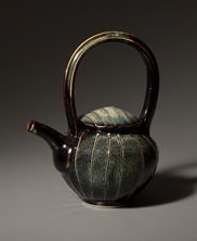 Tenmoku Teapot by Chapel Hill, NC-based potter Deborah Harris