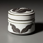 Leaf Box by Chapel Hill, NC-based potter, Deborah Harris