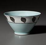 Leaf Rice Bowl by Chapel Hill, NC-based potter Deborah Harris