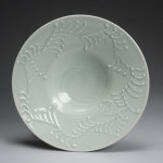 Celadon Platter by Chapel Hill, NC-based Potter Deborah Harris