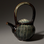 Tenmoku Teapot by Chapel Hill, NC-based potter Deborah Harris